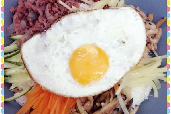 家庭版韩式拌饭（无石锅版）
