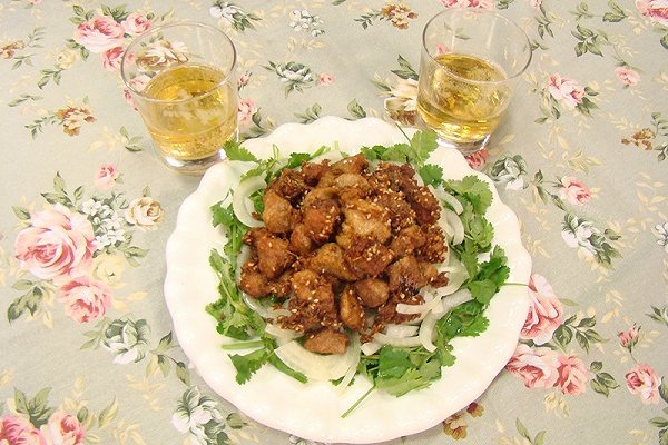 散炸孜然羊肉