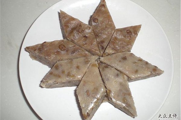 自制绿豆糕