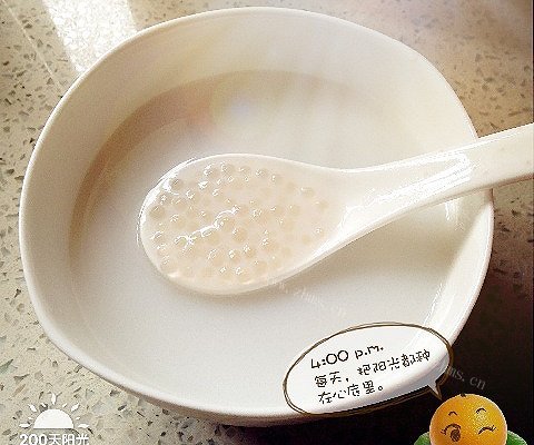 懒人最爱-简易椰汁西米露