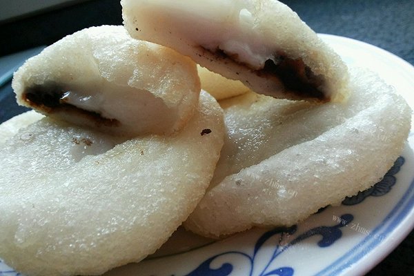 糯米豆沙粑粑
