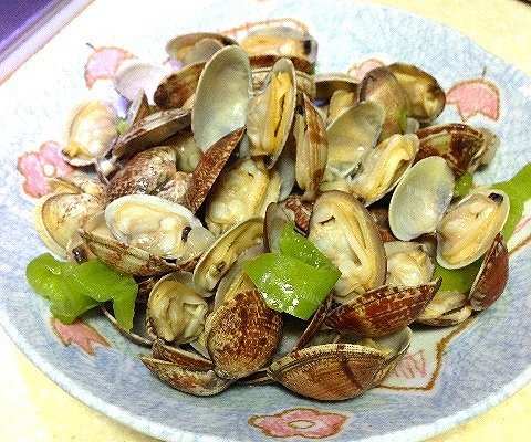 美味炒蛤蜊