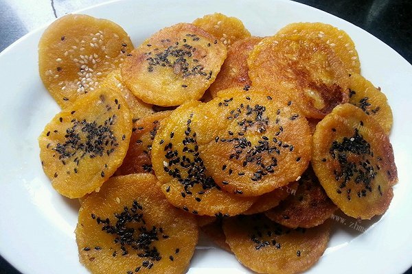 甜蜜南瓜饼