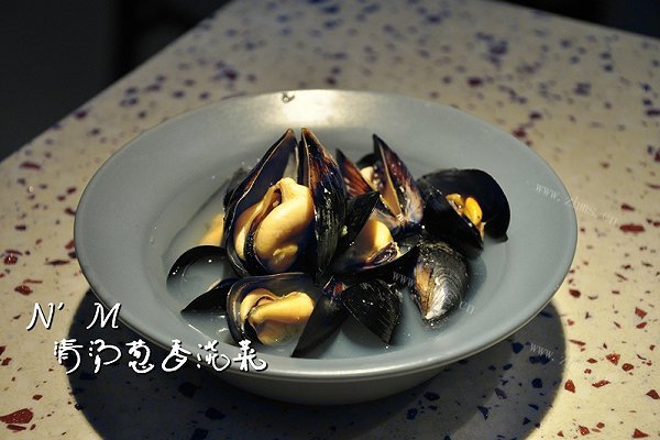 清淡汤葱香淡菜