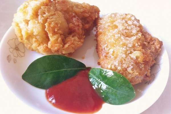 自制「鱼鳞鸡翅根」