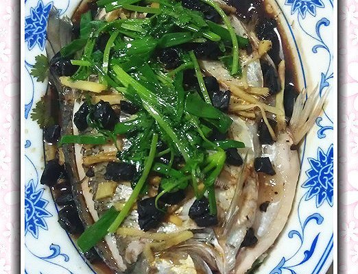 榄角蒸鳊鱼-小丽家常菜