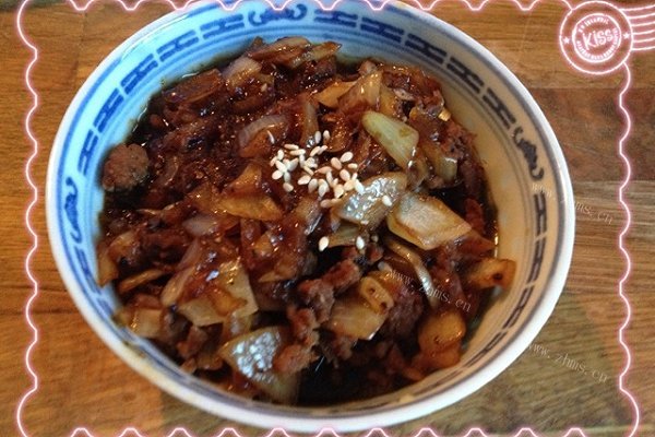 洋葱牛肉酱