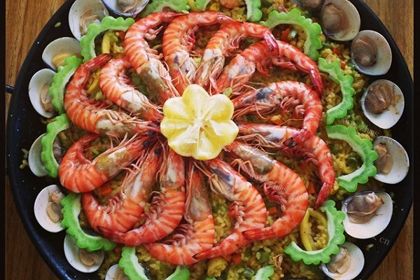 西班牙海鲜饭Paella