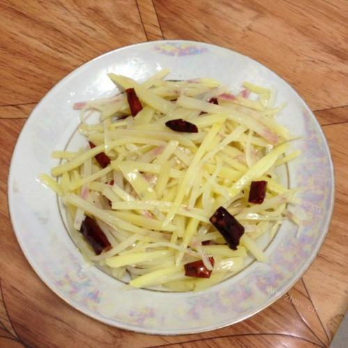 凉拌土豆丝