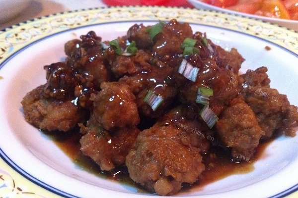 糖醋丸子（非油炸加蔬菜版）