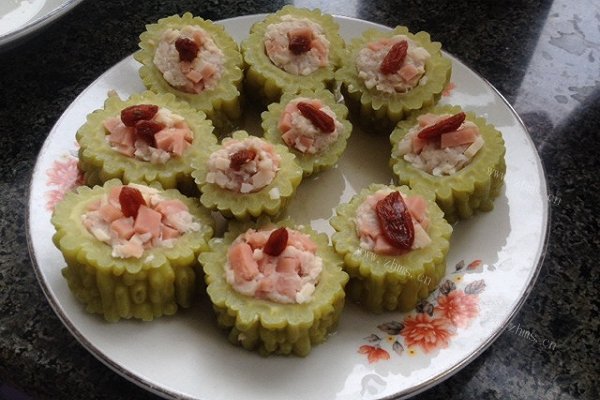 三鲜酿苦瓜