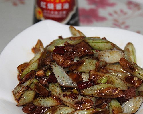 肉炒芸豆