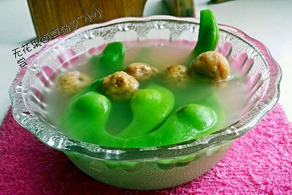 无花果面豆汤