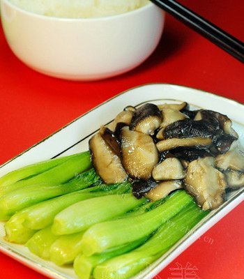 好吃的香菇菜胆