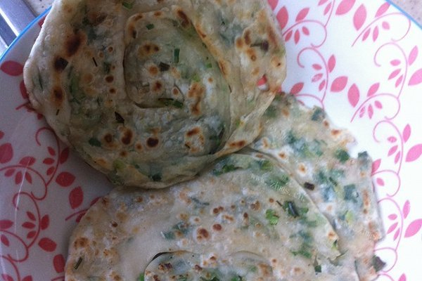 自制葱油饼
