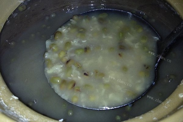 臭草绿豆汤