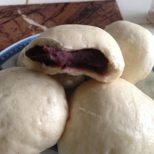 美美厨房之豆沙包