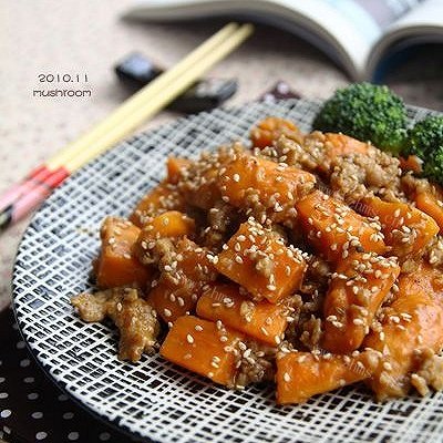 味啉地瓜烧猪肉