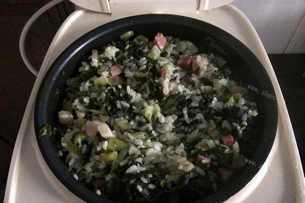 电饭锅版咸肉菜饭
