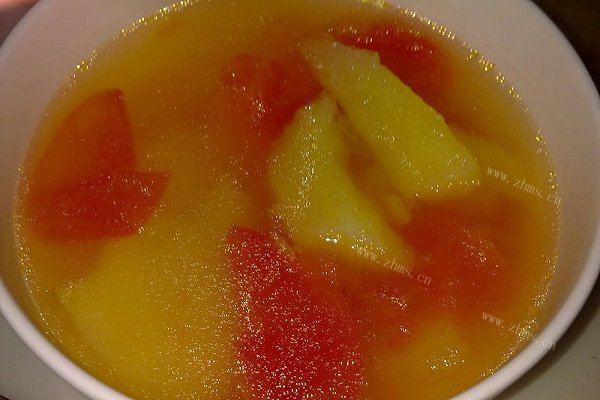 家常番茄薯仔排骨汤