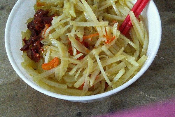 醋溜土豆丝