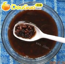 简单的红豆糖水
