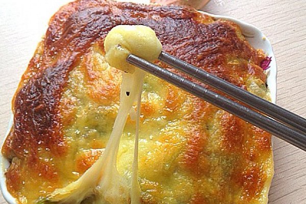 家常芝士焗饭