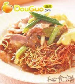 凉瓜牛肉面