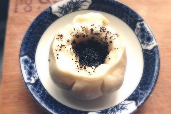 黑芝麻小糖包