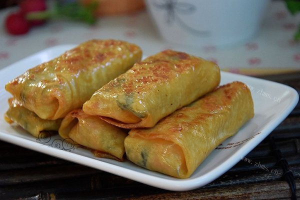 自制蔬菜黄金卷