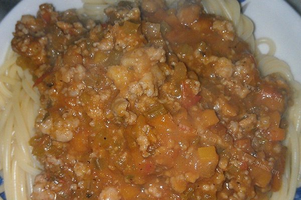 家常简易肉酱意大利面