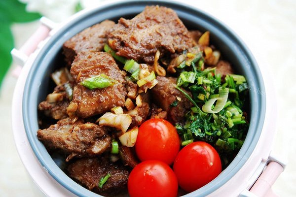 懒人沙茶酱排骨饭