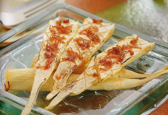 家常烤箱料理_XO醬烤筊白筍