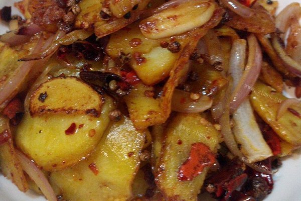 干锅土豆片