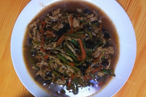 下饭菜「鱼香肉丝」