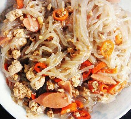 蚂蚁上树（红薯粉版）