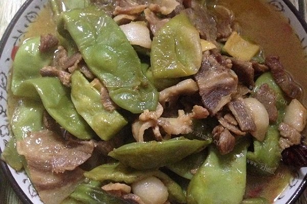 豆角烧肉