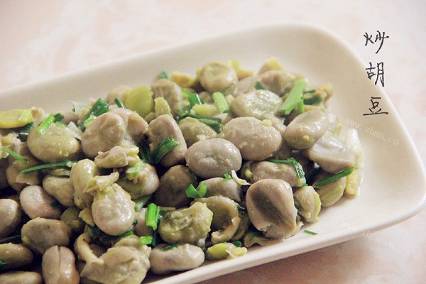 自制炒胡豆