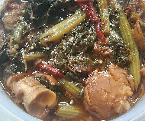 客家酸辣菜（我家乡菜，叫菜脚）