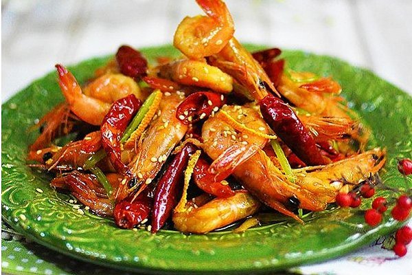 麻辣酥香陈皮虾