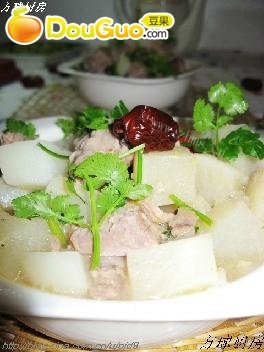 家常羊肉炖萝卜