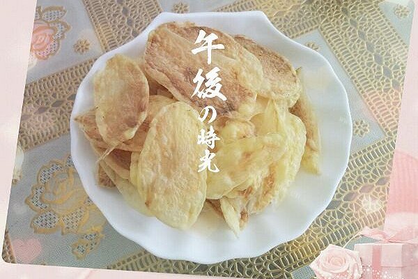 微波炉薯片DIY