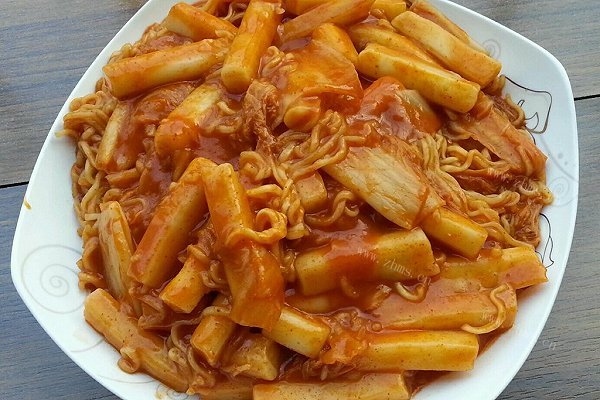 自制简易韩国炒年糕