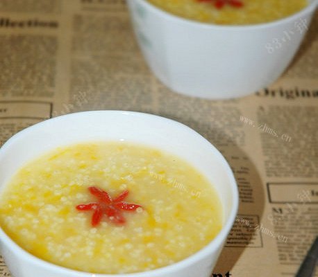南瓜小米粥