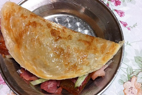 家庭版台湾手抓饼