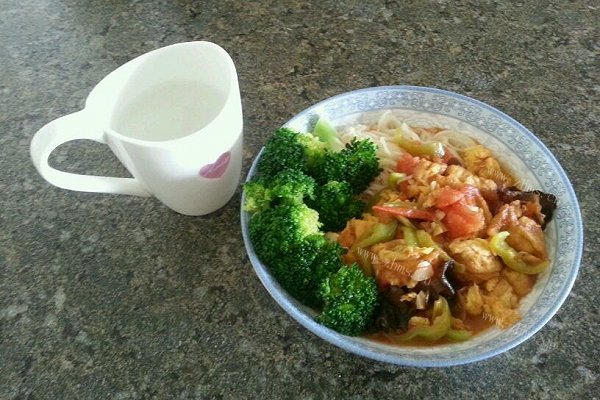 鸡蛋西红柿面