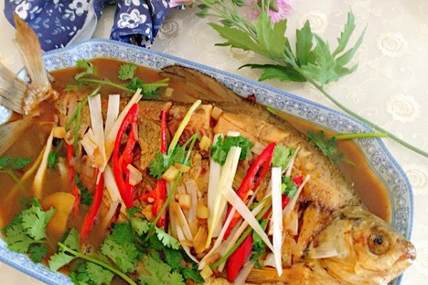 家庭版红烧武昌鱼