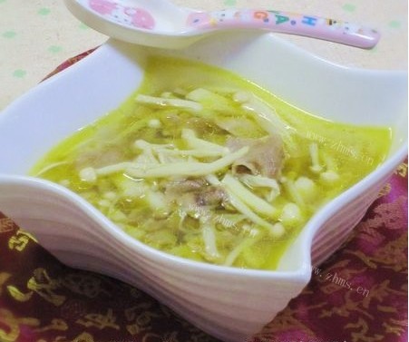咖喱菌菇肥牛汤