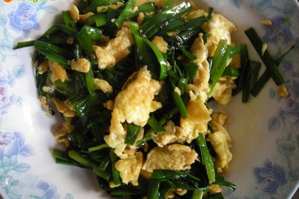韭菜炒蛋
