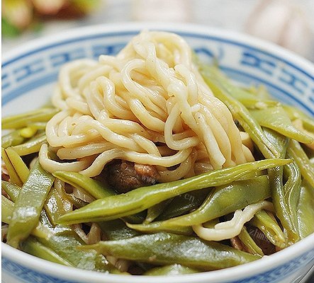豆角焖面